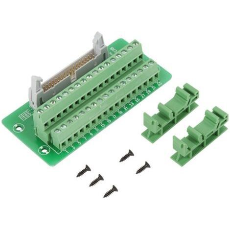 FENOPLASTICAModule d'interface de montage fiable, de haute qualité et durable, carte de dérivation PLC, pour rail DIN (1/5)