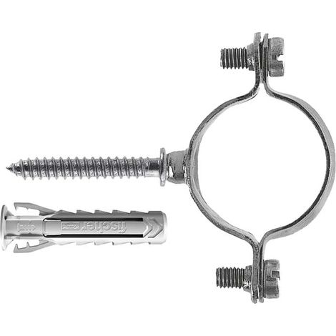 Collarino leggero in acciaio zincato per multistrato e tubi elettrici - 12 mm
