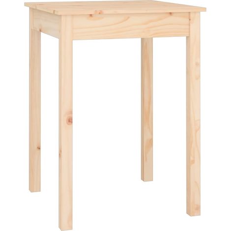 Maison Exclusive - Table à manger 55x55x75 cm Bois massif de pin