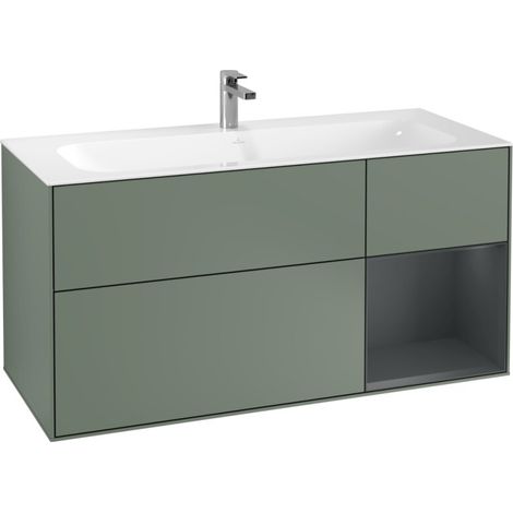 Villeroy & Boch F070HGGM Meuble sous lavabo Finion F07 (1/2)