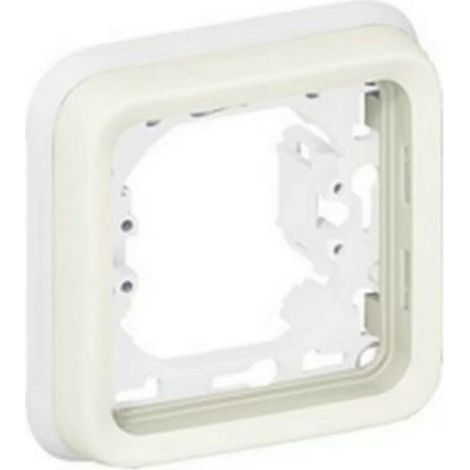 Legrand 069692 - Plate support - for Prog Plexo modular recessed white - 1 position