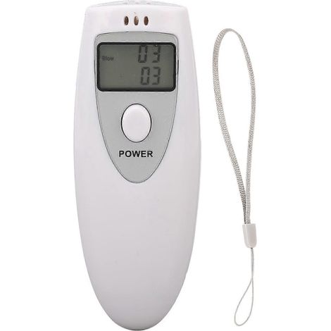 Éthylotest à écran unique, mesure rapide et précise, éthylotest portable, testeur d'alcoolémie (1/4)
