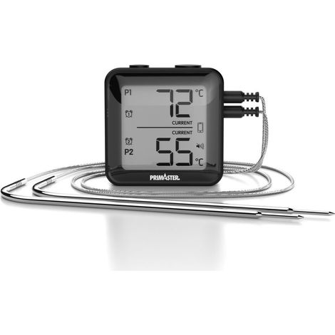 Primaster Bratenthermometer Duo Bluetooth Grillthermometer Fleischthermometer