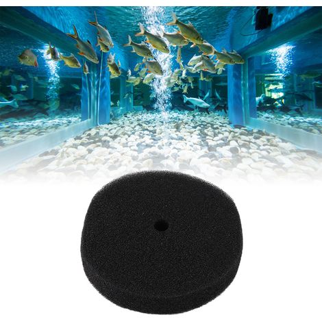 Coton Filtrant Rond 25cm pour Filtre à Sable Aquarium (1/5)