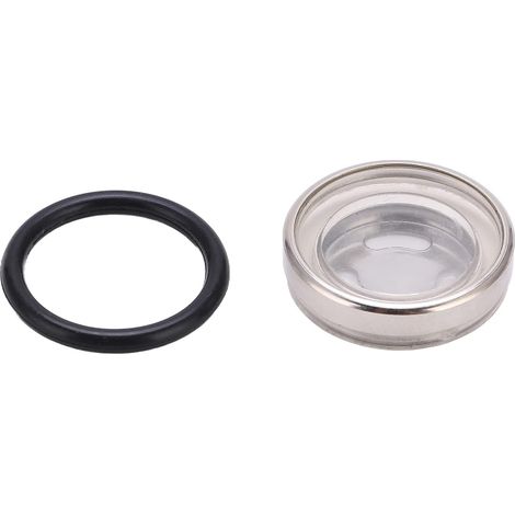 Moto Frein Embrayage Maître-Cylindre Réservoir Regard Verre Avant Arrière Maître-Cylindre Regard Verre Remplacement Universel pour 18mm (1/5)