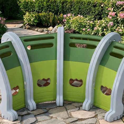 Tunnel de jeu enfant en forme de crocodile modulable 194 x 88 x (1/5)