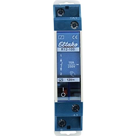 Eltako Relé de Conmutación R12-100-12V DC relé eléctrico