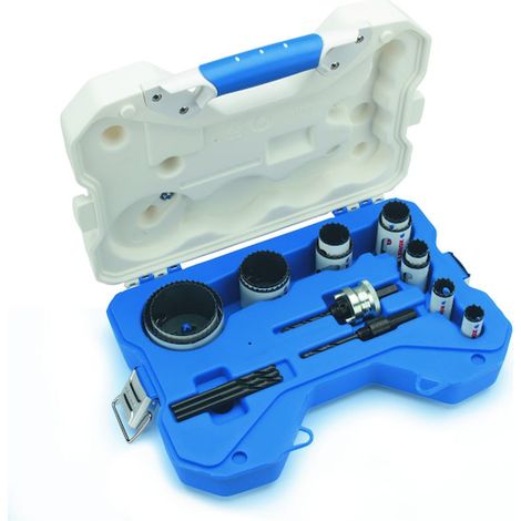 Coffret de 12 scies trépans 4321-56PD + accessoires - 16 à 76 mm - LENOX