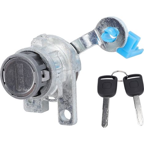 Cylindre de serrure de porte avec 2 clés 72181 SDA A11 pour Accord 4 portes 2003‑2007 - Métal + ABS - Compatibilité vérifiée (1/5)