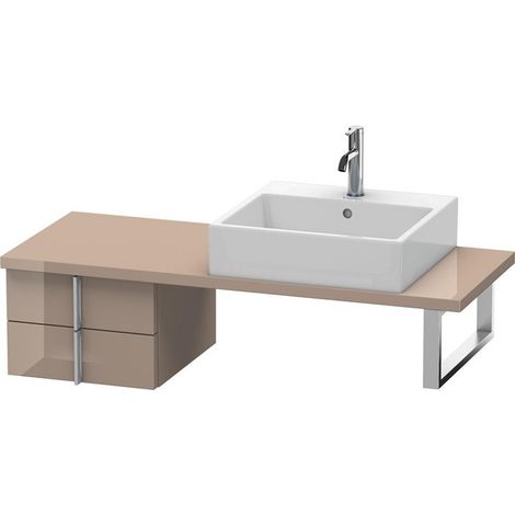 VERO mobile consolle basso 285x400x448mm cappuccino lucido