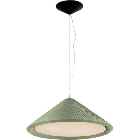 Faro Hue-In - Suspension à 3 ampoules petit dôme vert olive, E27 (1/5)