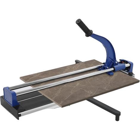 Cortadora de azulejos, capacidad de corte de 600 mm, barra guía ajustable, posicionamiento infrarrojo, construcción metálica de alta calidad, apta para varios tipos de azulejos. (1/5)