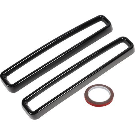 Frontgrilleinsätze für Dodge Challenger 2015-2020, glänzend schwarz (1/5)