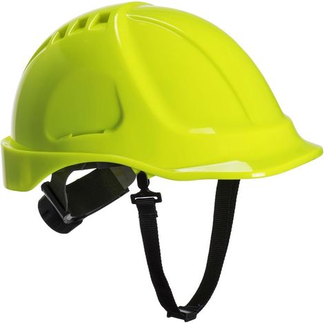 Elmetto Regolabile con Sottogola Endurance Plus Giallo Unica