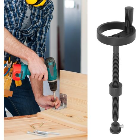 Étau à vis manuel T20 de type T pour machines à bois, avec volant de 100 mm et 300 mm. (1/5)