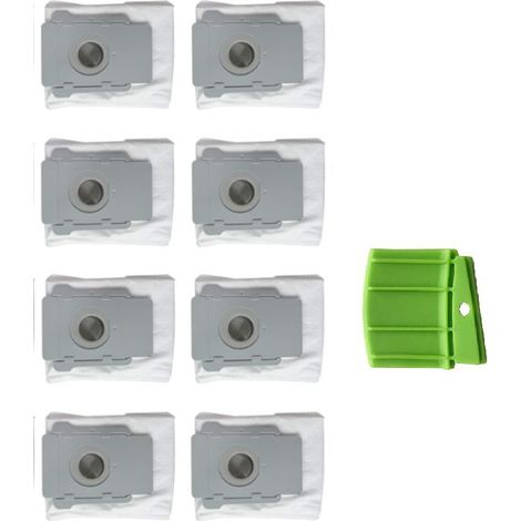 Pack Disposable Bags iRobot Roomba i7 i7+ / i7 Plus E5 E6 E7 S9 S9+ Replacement Dust Bag for Basic Self-Cleaning Robot Vacuum Cleaner, Dirt Treatment Bag Accessory Kit (1/5)