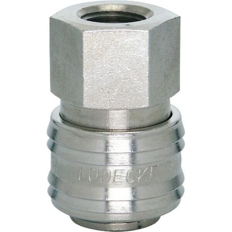 Acoplam. r谩pido hemb. BSP 3/8" L脺DECKE ESN38I
