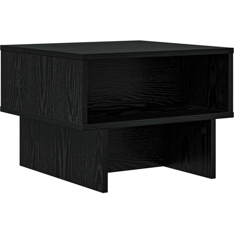 Maison Exclusive - Couchtisch Schwarz Eichen-Optik 48 x 46 x 35 c