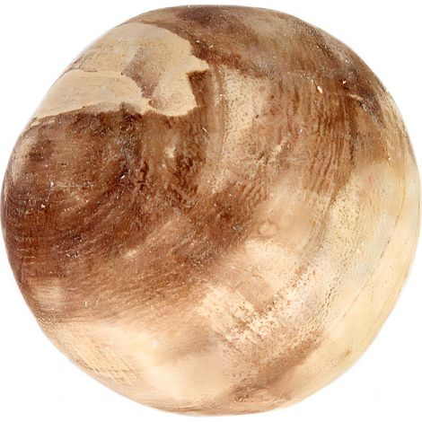 Signes Grimalt Vases et support à balle décoratifs Balle de décoration brune ronde - 10x10x10cm