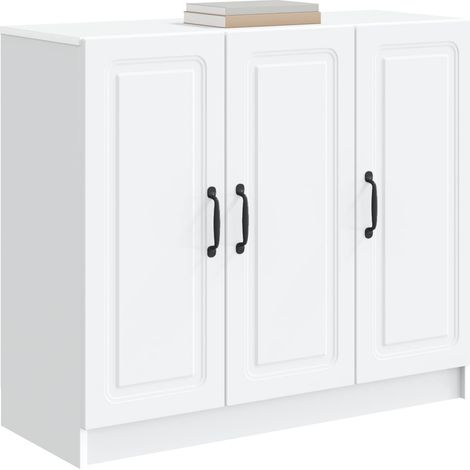 Sideboard/Anrichte/Buffet Weiß 89 x 34,5 x 77 cm Holzwerkstoff LXWW476570 (1/5)