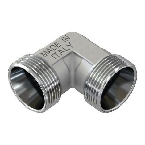 RACCORDO CURVO DOPPIO CROMATO 24X19 fil (D.16)