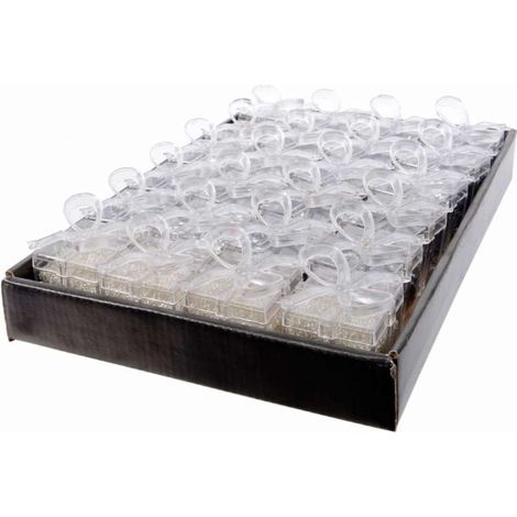 Decorazione soggetti glitterati colore silver