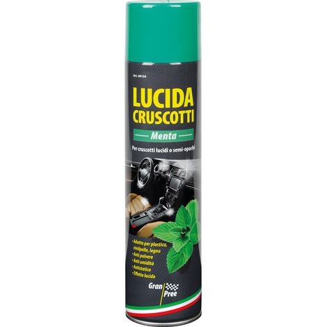 Gran Pree, lucida cruscotti - 400 ml - Menta