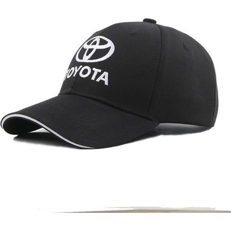 Casquette Toyota noire pour homme (1 pièce) avec logo Toyota brodé (1/3)