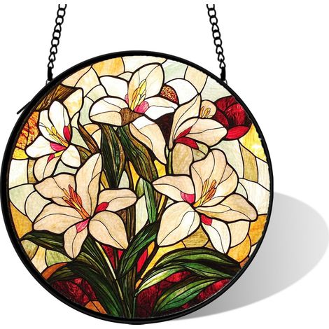Attrape-soleil en verre coloré pour maison, diamètre: 9 cm (1/5)