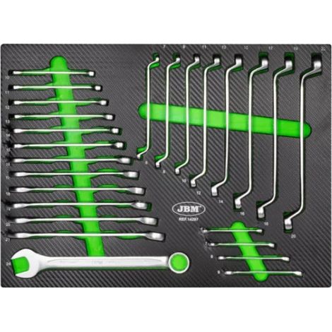 JBM 14297 Termoformato morbido con utensili 25 Pz.