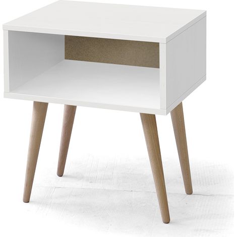 Mesita 1H 50X43X35 Blanco