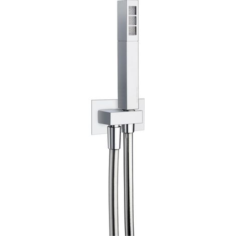 Doccia abs monogetto square duplex anticalcare attacco 1/2”