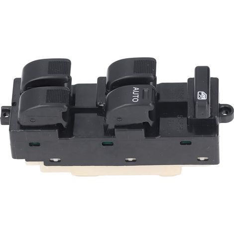 Interrupteur de Fenêtre électrique, Interrupteur de Fenêtre 84820-B4040 ABS Noir + Bouton de Levage en Métal de Lève-vitre de pour Sparky Cami Duet (1/5)