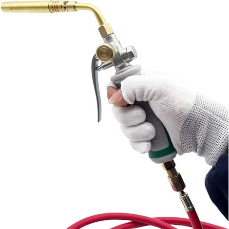 [Yuexinghui] Torche de soudage sans oxygène haute résistance MAPP avec tuyau flexible de 1,6 m
