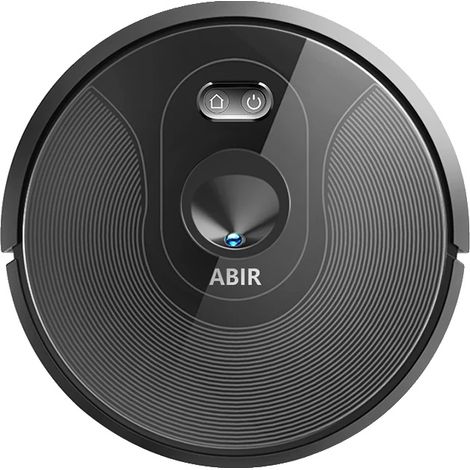 Aspirateur Robot, Aspiration de 6000Pa, Réservoir d'Eau de 360ml, Bac à Poussière de 600ml, Autonomie de 2 Heures, Filtre HEPA (1/5)