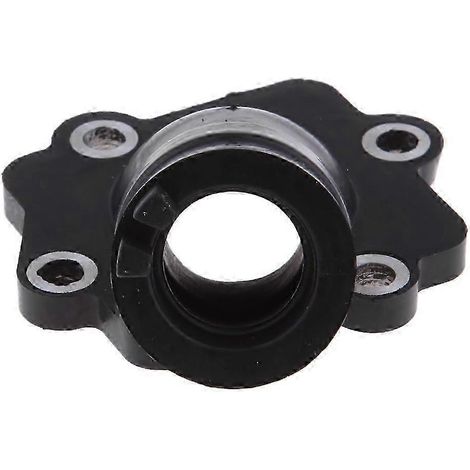 Collecteur d'admission moto monobloc compatible avec Yamaha Jog 50 R, Yamaha Jog 50 RR LC - Noir (1/5)