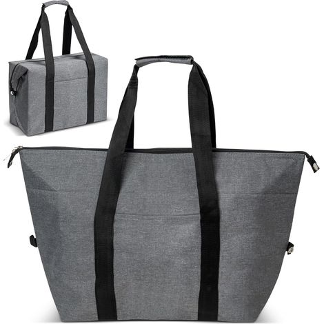 Sac isotherme pliable de 20 L, idéal pour les pique-niques, le shopping, les activités de plein air, le travail, le camping et les voyages. Dimensions : 39 x 27 x 19 cm. Garde vos aliments frais et au (1/5)