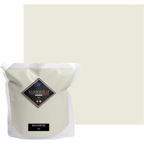 Peinture acrylique velours murs et plafonds 5L Vert d'eau Bangkok