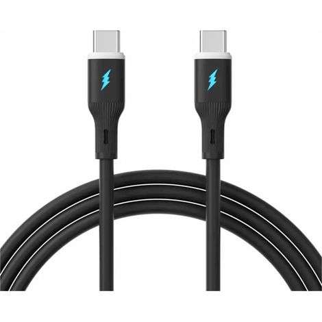 Akyga USB-Kabel   USB-C® Stecker, USB-C® Stecker 1 m Schwarz  AK-USB-67