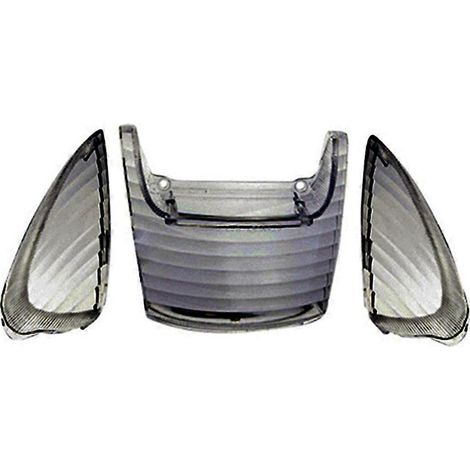 Para Honda DIO50 ZX50 AF34 AF35 Motocicleta Scooter Cubierta de luz de freno trasera Cubierta de cristal de luz trasera Tapa de luz trasera Ahumada()