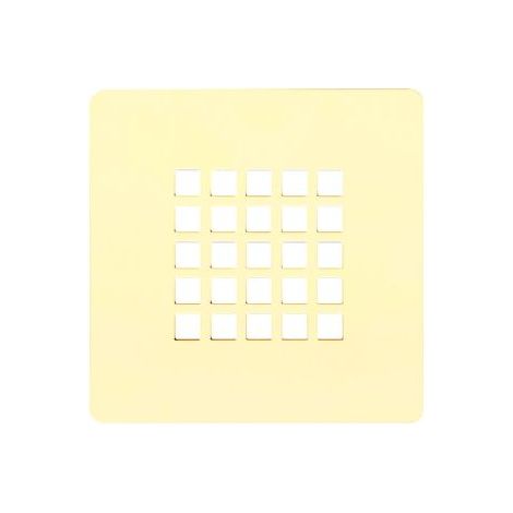 Griglia di copertura avorio matt per piatti doccia Ceramic.30