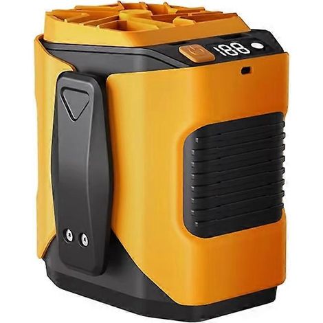 100 vitesses mini portable ventilateur grand wind ceinture clamping petit et suspendu pour extérieur voyage et camping (1/5)