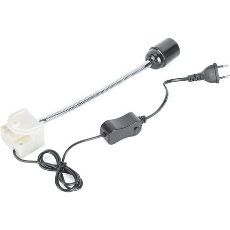 Support de lampe chauffante UVB rotatif à spectre complet, support de lampe tortue solaire (1/5)
