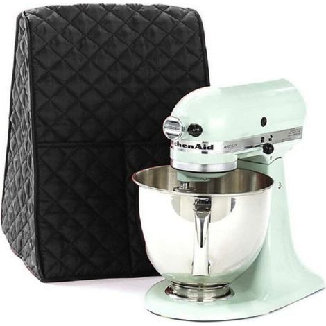 Blender Couvercle anti-poussière pour blender compatible avec Kitchen Aid Bowl Lift 4,3 l Protection anti-poussière avec poche zippée pour accessoires de cuisine (1/4)