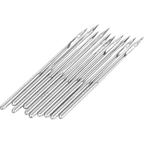 Kit de 10 aiguilles métalliques mixtes pour machines à coudre industrielles DBx1 (6 types).