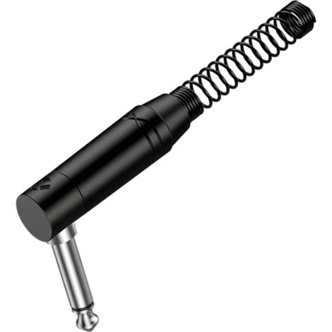 Connettore jack mono da 6,3 mm Roxtone RJ2RPP-BN (1/3)