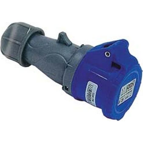 5PZ PRESA INDUSTRIALE VOLANTE BLU 2P+T CEE IP44 -16A colore blu
