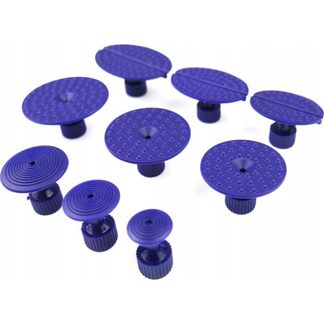 Kit di adattatori PDR per la riparazione di ammaccature sulla carrozzeria, rinforzato, set da 9 pezzi (1/5)