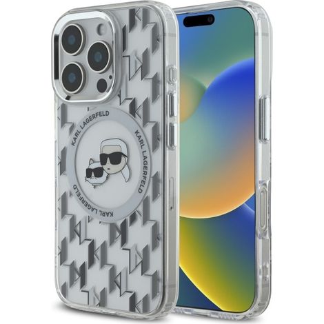 Karl Lagerfeld MagSafe Transparente iPhone 16 Pro Hülle (1/5)