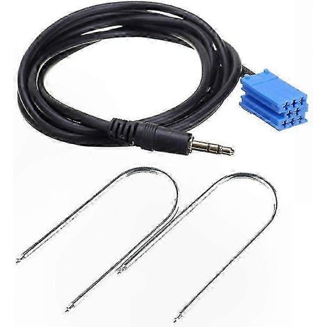 3,5-mm-Klinkenstecker-Adapter für Autoradios, kompatibel mit Fiat-Fahrzeugen, AUX-Kabel (1/4)